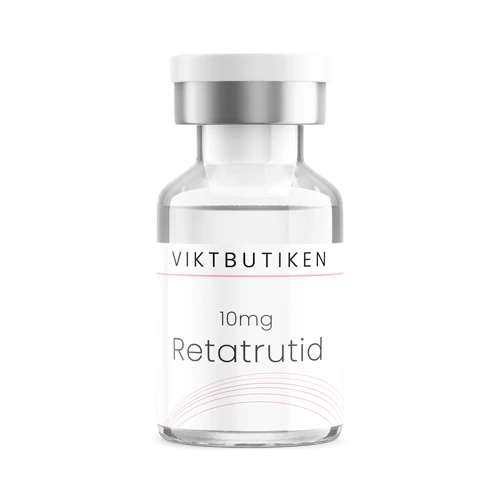 Retatrutid 10mg vial – forskningspeptid från Viktbutiken
