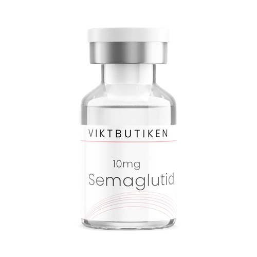 Semaglutid 10mg vial – forskningspeptid från Viktbutiken