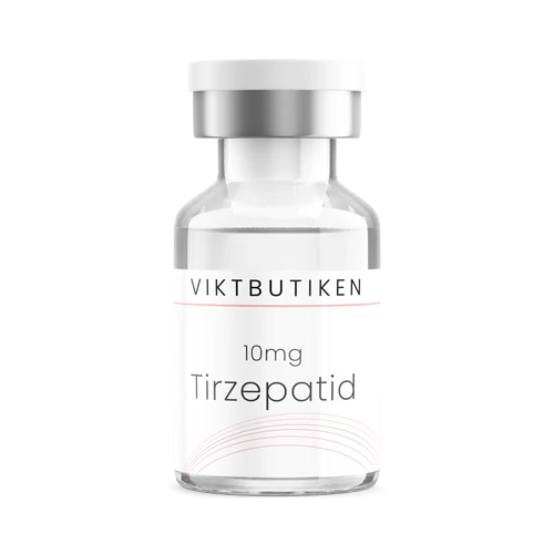 Tirzepatid 10mg vial – forskningspeptid från Viktbutiken